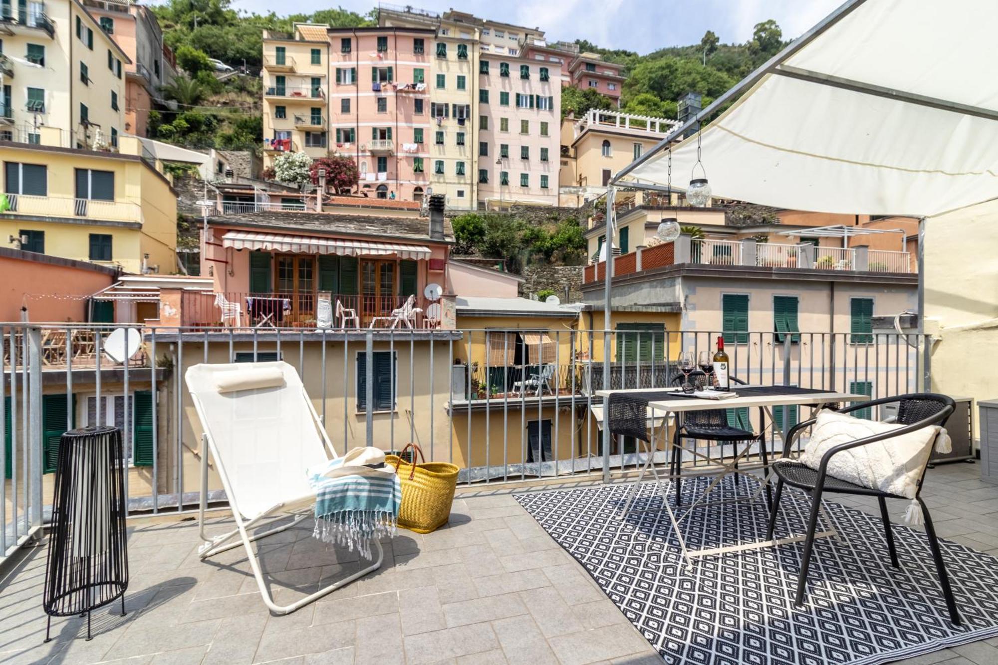 Apartamento Wanderjohn Penthouse 5Terreparco Riomaggiore Exterior foto